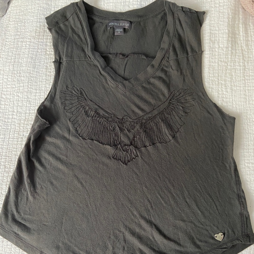 Grunge American Eagle cut off